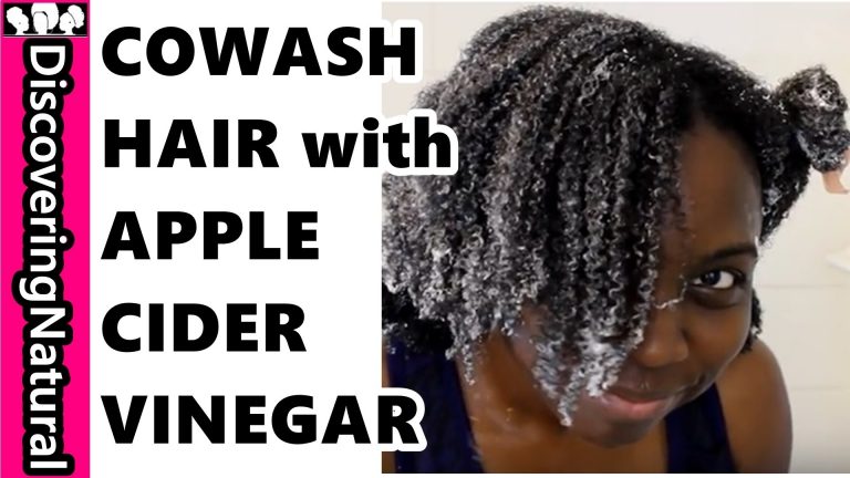 Natural Hair COWASH ROUTINE with Apple Cider Vinegar Rinse