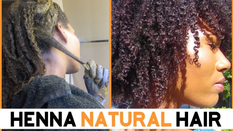 Henna On Natural Hair -KashTV