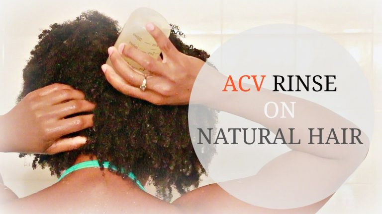 Natural Hair Recovery: ACV Rinse