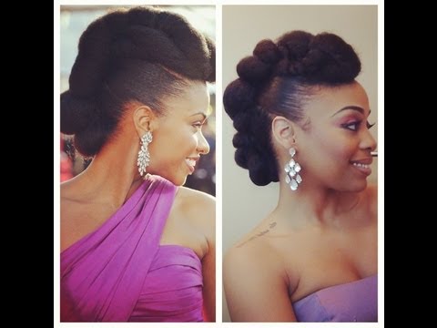 RedCarpet-Ready Natural Hair Updo Inspired by Teyonah Parris! (Felicia Leatherwood)