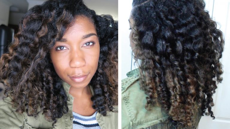 Twist Out for Moisturized Colored Natural Hair | Highlights Transitioning + Damaged