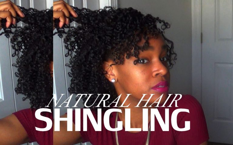NATURAL HAIR| Shingling