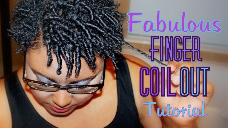 Short Natural Hair: Fabulous Finger Coils Tutorial