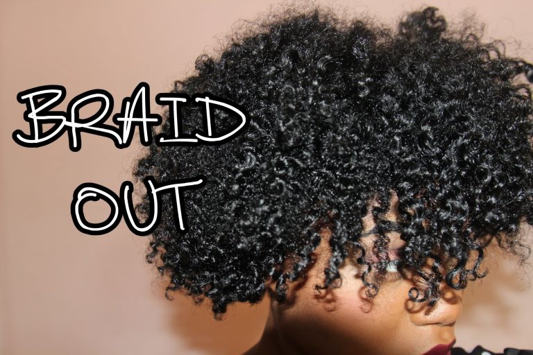 Short Natural Hair | Braid Out Tutorial