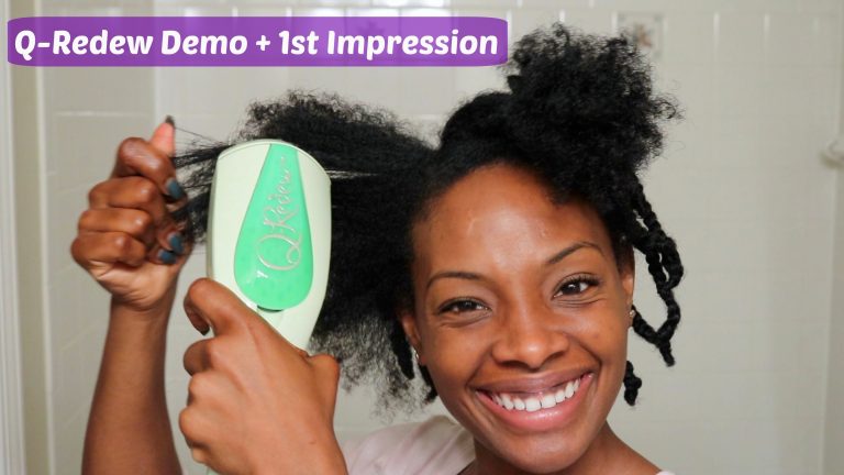 Q-Redew Demo + 1st Impression | Natural Hair