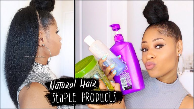 MY STAPLE PRODUCTS for NATURAL HAIR! (everything I use for healthy hair)