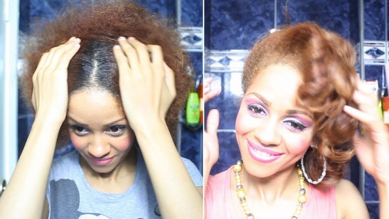 Natural Hair Journey: Roots Re Touch, Dark & Lovely Honey Blonde