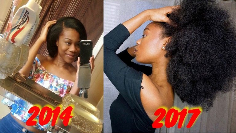 HOW I TRANSITIONED FROM RELAXED TO NATURAL HAIR