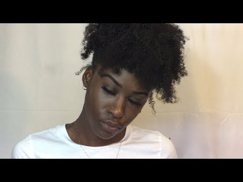 Hairstyles for short natural hair using clip ins || Ft. AmazingbeautyhairExtensions