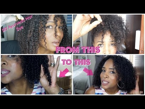 How To: Dye Natural Hair WITHOUT Chemicals | Henna Hair Colour | Mel’s World