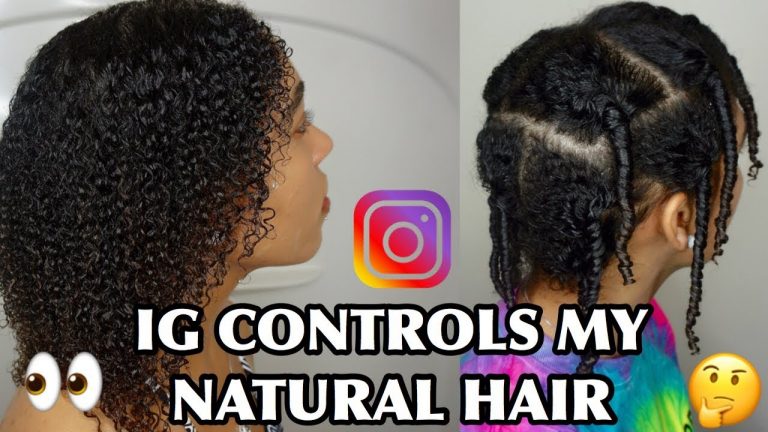 MY IG FOLLOWERS CONTROL MY NATURAL HAIR