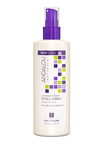 Andalou Naturals Lavender & Biotin Full Volume Style Spray 8.2 Ounce
