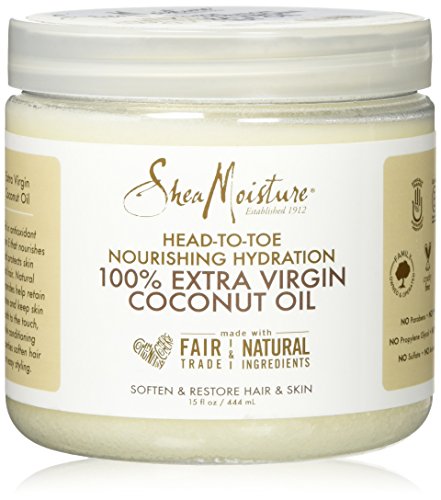 Shea Moisture 100% Extra Virgin Coconut Oil 15 oz