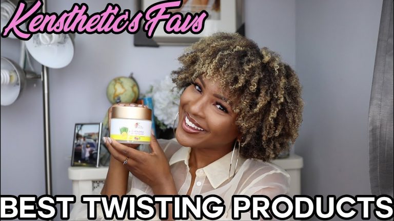 BEST TWISTING PRODUCTS FOR NATURAL HAIR | WEEK OF FAVORITES | KENSTHETIC