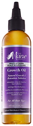 THE MANE CHOICE Hair Growth Oil ( 4 Ounces / 118 Milliliters ) – Multi-Vitamin Scalp Nourishing Growth Oil Formulated to Stimulate Hair Growth From the Roots