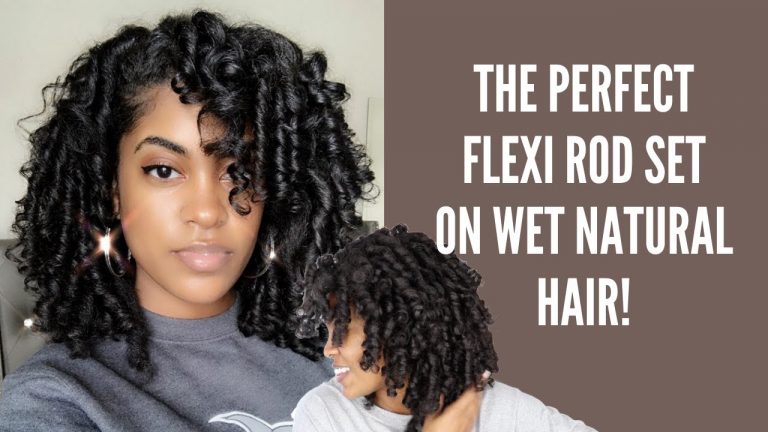 How To: PERFECT FLEXI ROD SET on NATURAL HAIR EVERY TIME!