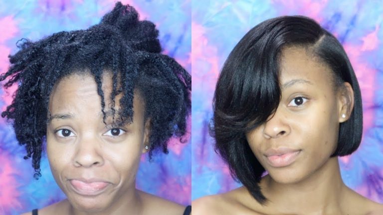 Matted MESS to Silk PRESS! Type 4 Natural Hair TRANSFORMATION ♥︎