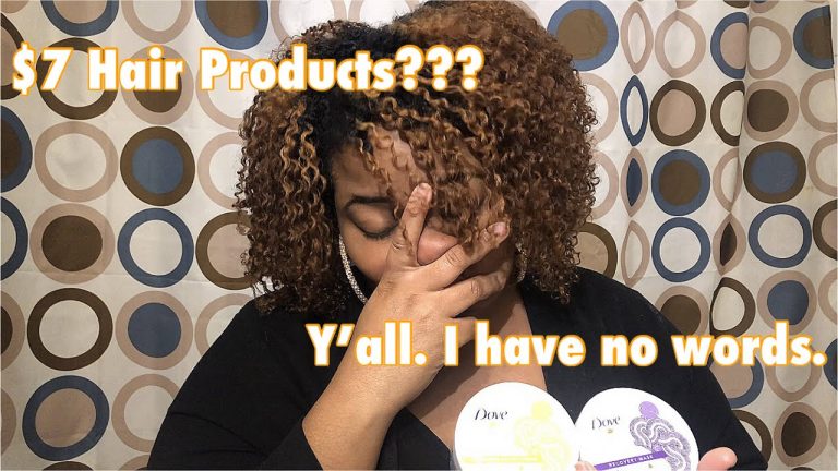 Dove’s New $7 Natural Hair Care Line?! Dove’s Amplified Textures DETAILED Review