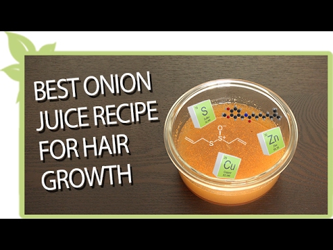 Best ONION JUICE recipe for natural hair growth