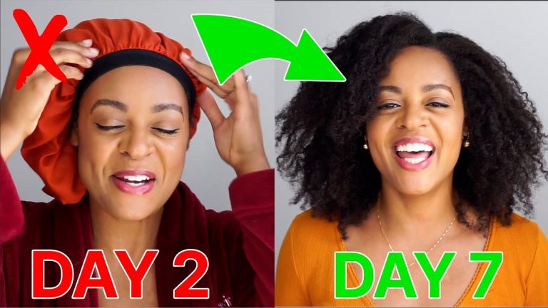 A WHOLE WEEK in My Natural Hair Routine | Moisturize & Stretch Type 4 Hair No Heat