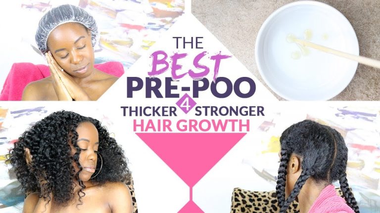 Pre-Poo Hair Growth Treatment for Natural Hair & Transitioning Hair