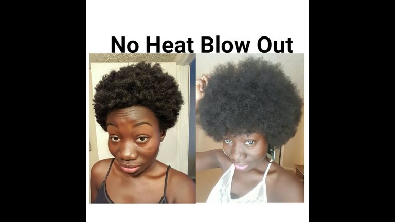 Heatless Blow Out: How TO Stretch Natural Hair Without Heat.