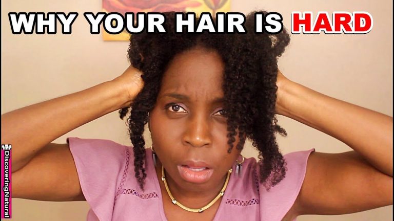 This Is Why Your Natural Hair Is Not Soft and Stays Hard