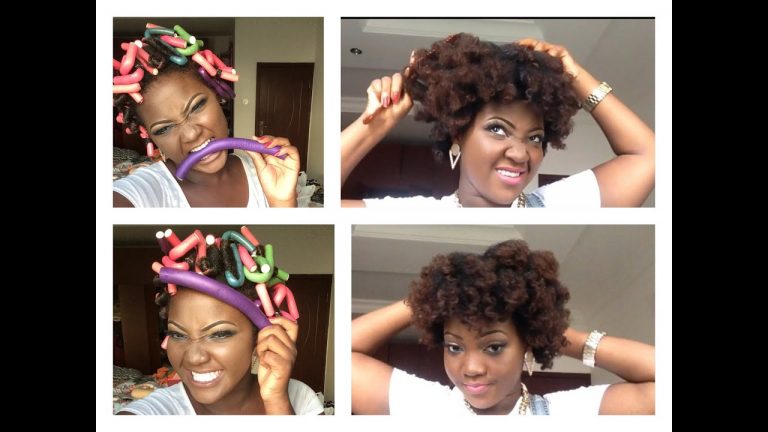 HOW I USE FLEXI RODS(BENDY ROLLERS) ON MY NATURAL HAIR