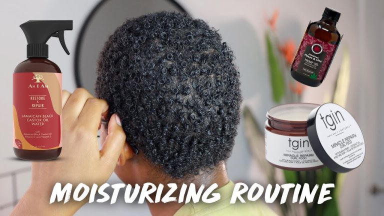 DAILY Moisturizing & Growth Routine for SHORT Natural Hair