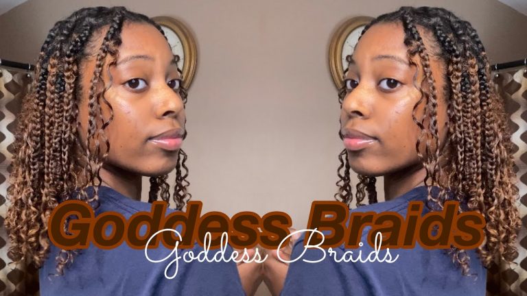 Boho/Goddess Braids on My Natural Hair | Natural Hairstyles | Mia Ashanti ♡.