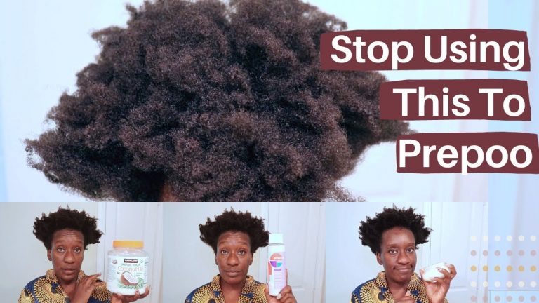 To Prepoo Natural Hair Is Not Complicated Just Use This One Ingredient  | 4c Hair Wash Day Routine