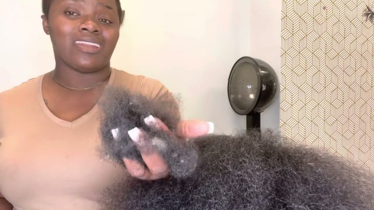 Took her braids out and she lost Alot of hair | After braids care for natural hair