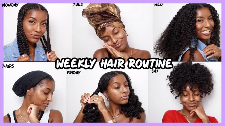 MY WEEKLY NATURAL HAIR ROUTINE! (How I Refresh & Maintain Hair Everyday!)
